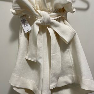 Aritzia Wilfred Paperbag Shorts in Birch